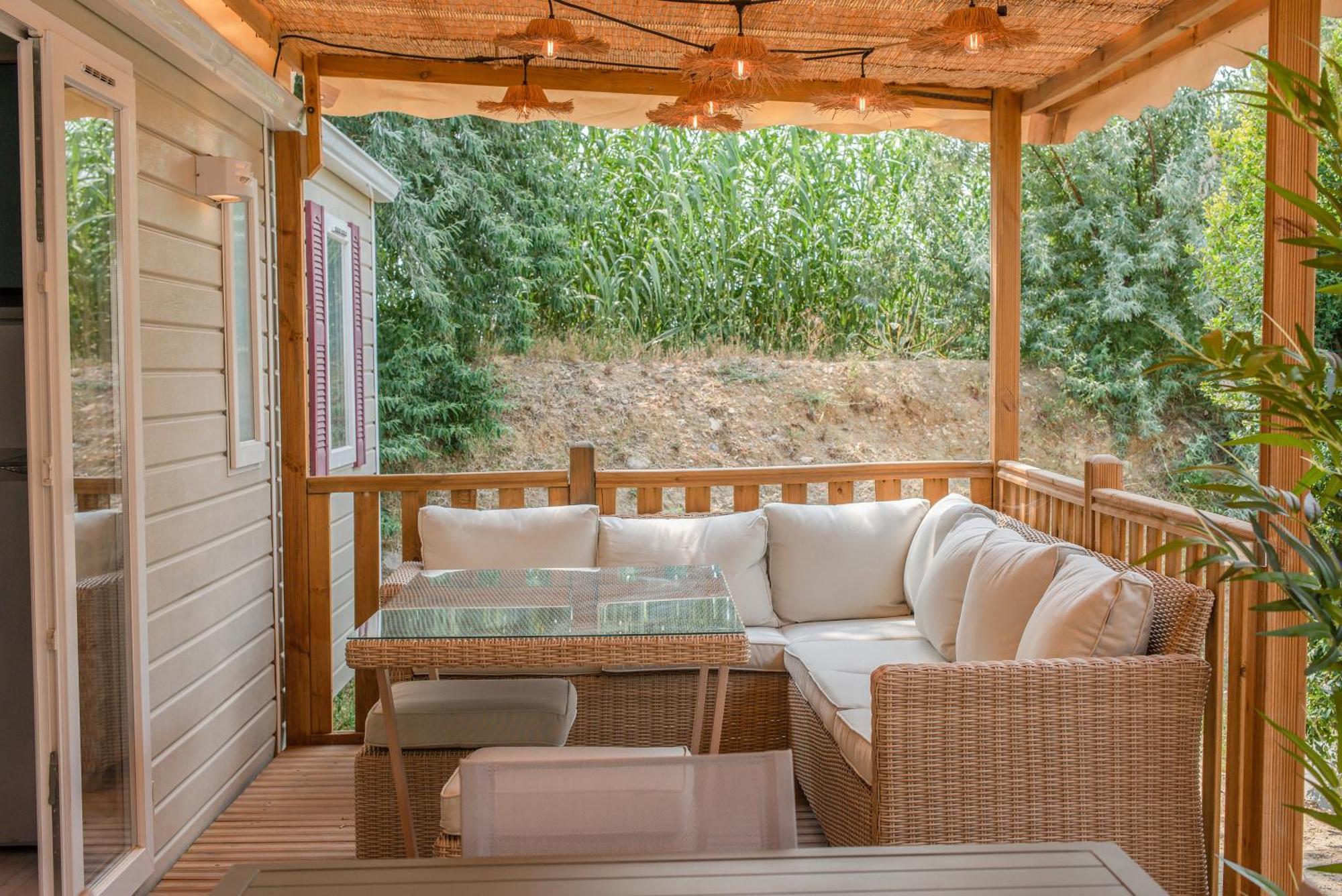 Mobil Home Les Pieds Dans L'Eau Canet-en-Roussillon Exterior foto